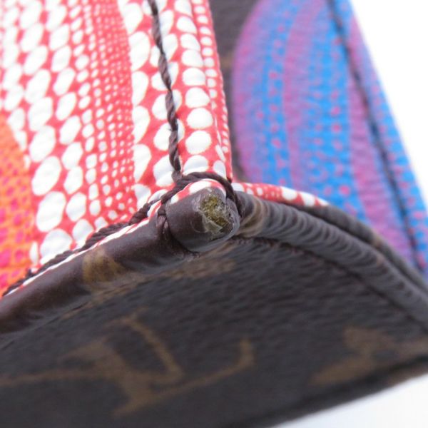 ルイヴィトン ハンドバッグ モニグラム・パンプキン LV×YK プティットサックプラ M82112 ミニバッグ 2wayバッグ 草間彌生