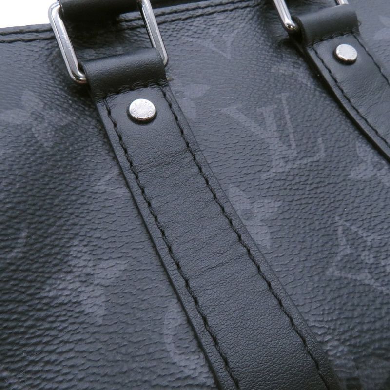 ルイヴィトン ハンドバッグ モノグラム・エクリプス/リバース キーポル XS M45947 ヴィトン 2wayショルダー メンズ 黒 ブラック