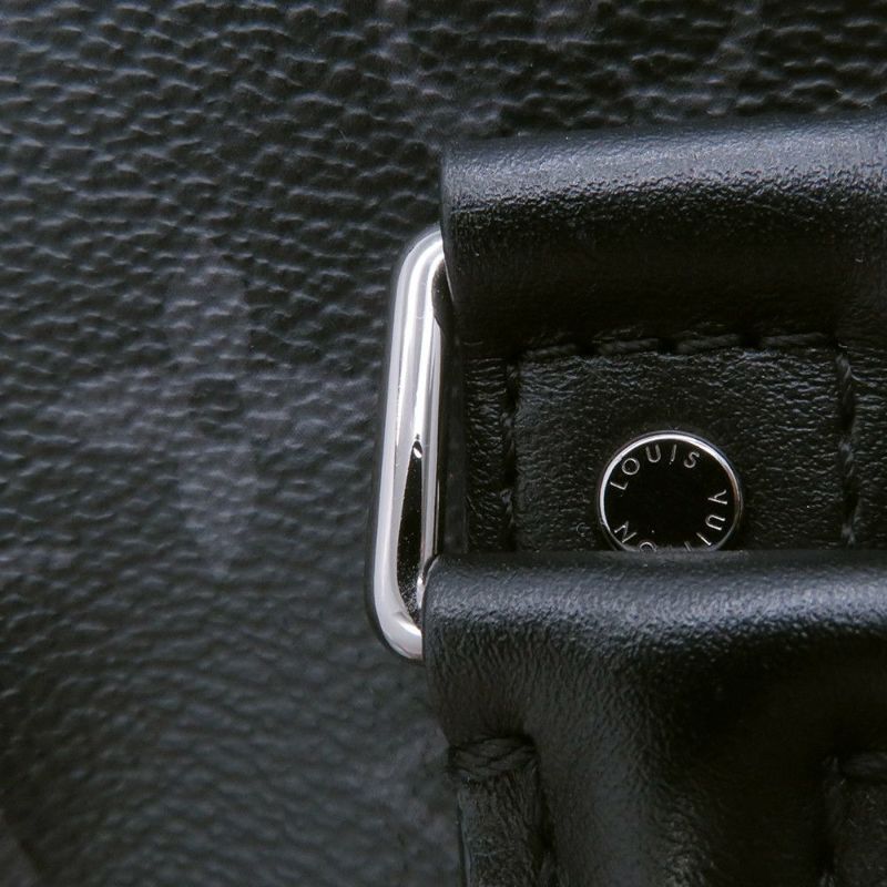 ルイヴィトン ハンドバッグ モノグラム・エクリプス/リバース キーポル XS M45947 ヴィトン 2wayショルダー メンズ 黒 ブラック