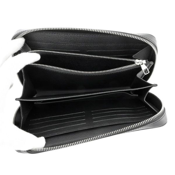 ルイヴィトン 長財布 ダミエ・グラフィット ジッピーXL ハンドル付き N41503 LOUIS VUITTON 財布 メンズ ブラック 黒