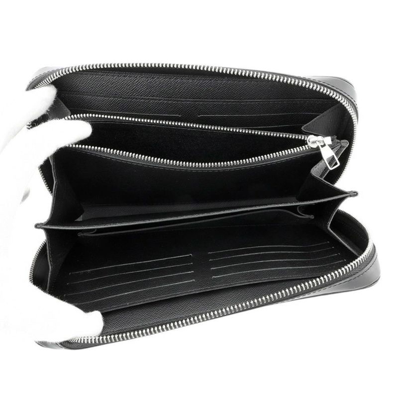 ルイヴィトン 長財布 ダミエ・グラフィット ジッピーXL ハンドル付き N41503 LOUIS VUITTON 財布 メンズ ブラック 黒