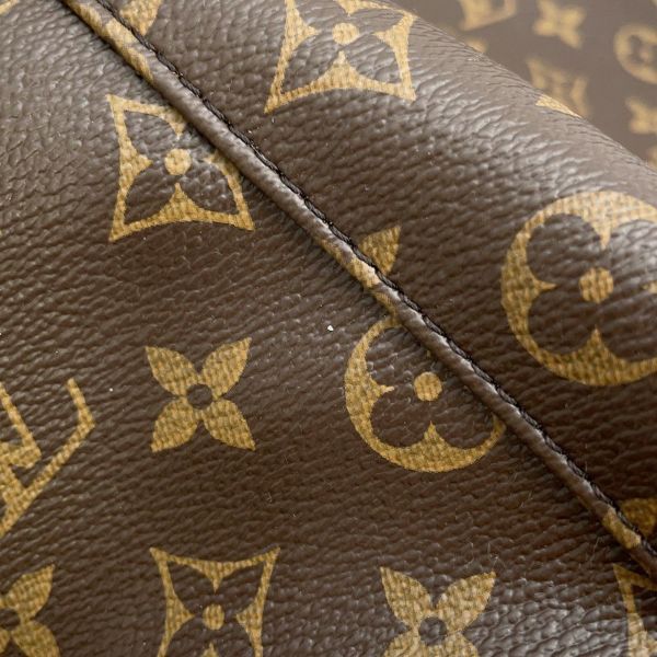 ルイヴィトン リュックサック モノグラム・マカサー クリストファーMM M43735 LOUIS VUITTON バックパック 黒 ブラック