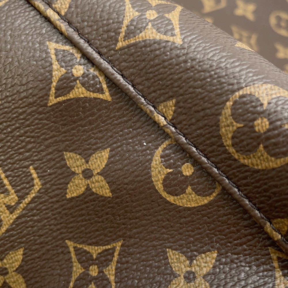 ルイヴィトン リュックサック モノグラム・マカサー クリストファーMM M43735 LOUIS VUITTON バックパック 黒 ブラック