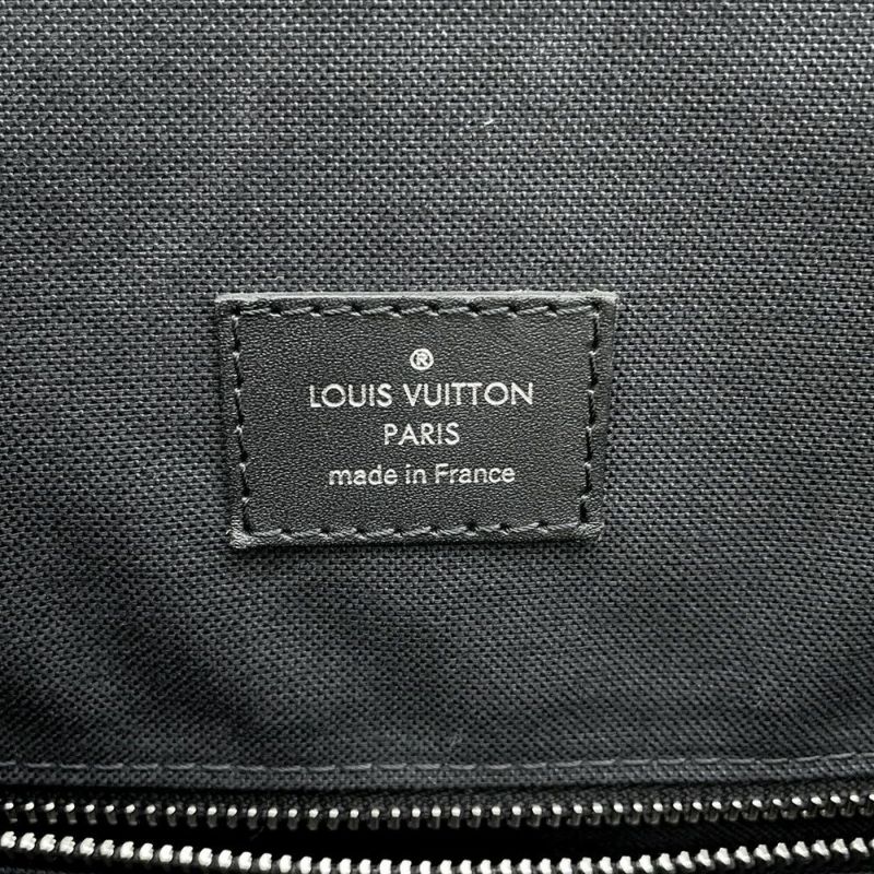 ルイヴィトン リュックサック モノグラム・マカサー クリストファーMM M43735 LOUIS VUITTON バックパック 黒 ブラック