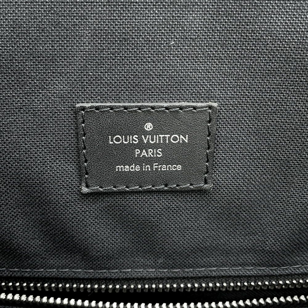 ルイヴィトン リュックサック モノグラム・マカサー クリストファーMM M43735 LOUIS VUITTON バックパック 黒 ブラック