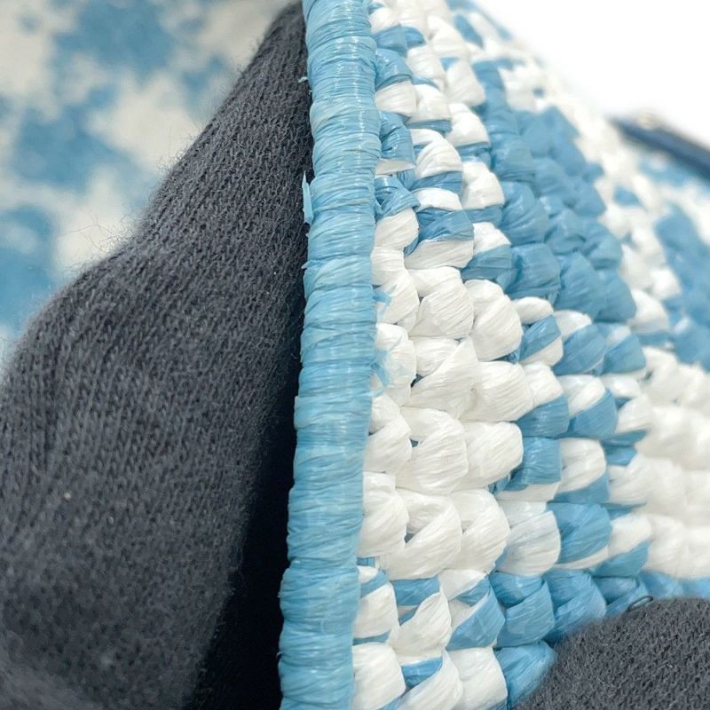 プラダ バケットハット トライアングルロゴ クロシェ サイズS 1HC137