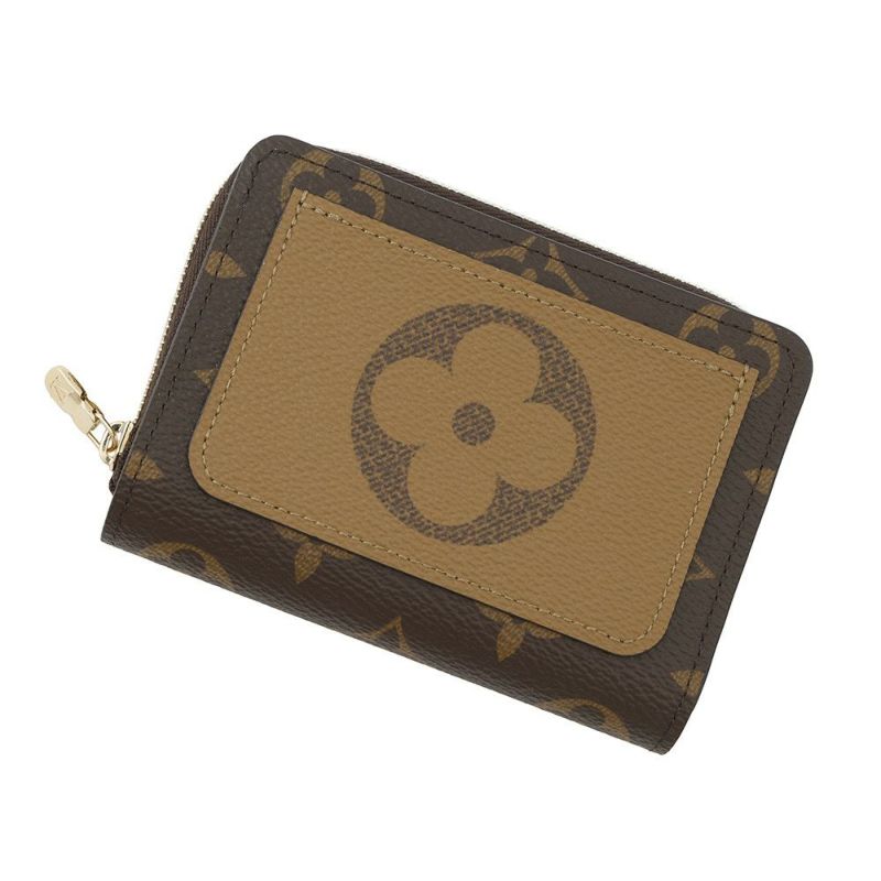 ルイヴィトン 二つ折り財布 モノグラム/モノグラム・リバース ポルトフォイユ・ルー M81461 LOUIS VUITTON