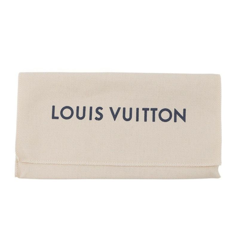 ルイヴィトン 長財布 ダミエ・エベヌ ポルトフォイユ・クレマンス N41626 ローズ・バレリーヌ