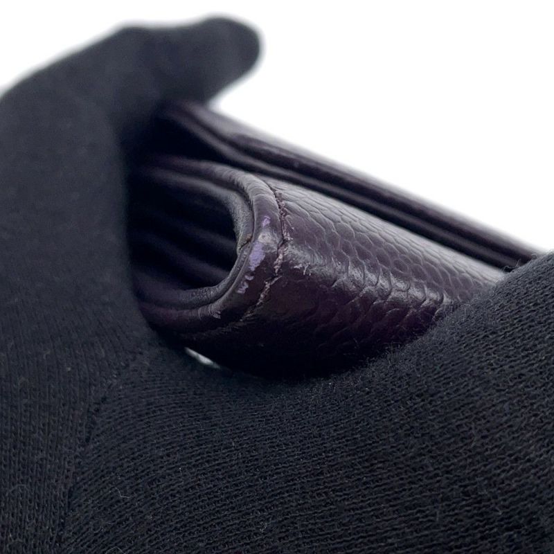 シャネル 長財布 ココマーク キャビアスキン A50070 CHANEL 財布 二つ折り長財布