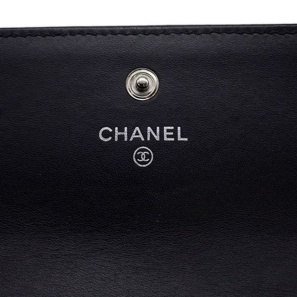 シャネル 長財布 ココマーク キャビアスキン A50070 CHANEL 財布 二つ折り長財布