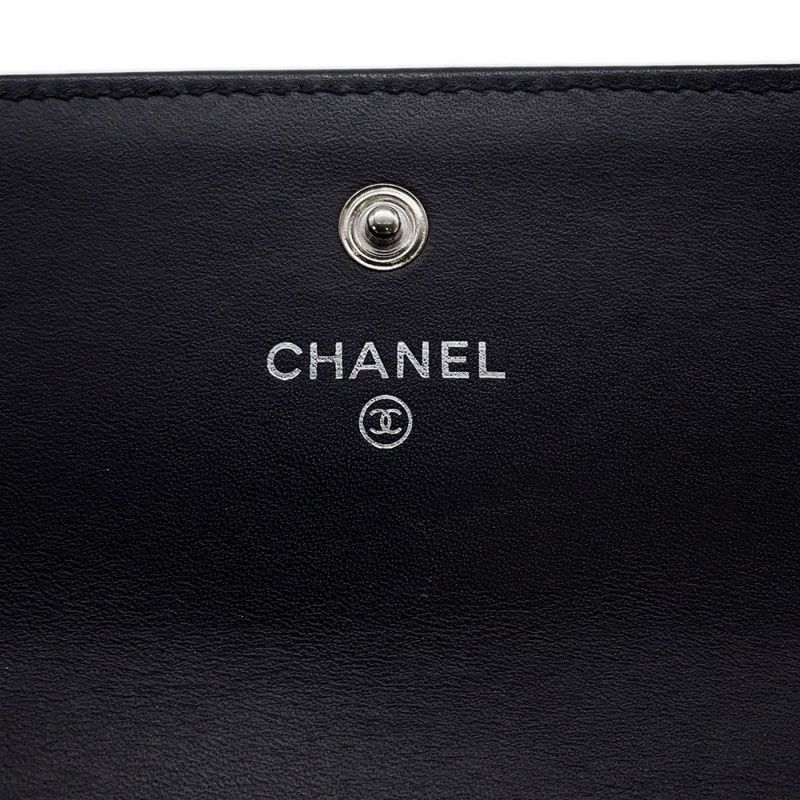 シャネル 長財布 ココマーク キャビアスキン A50070 CHANEL 財布 二つ折り長財布