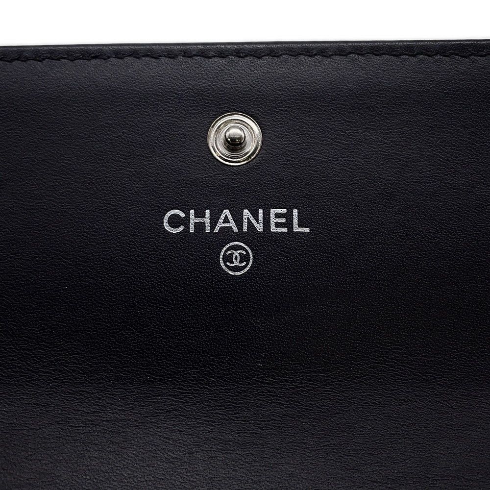 シャネル 長財布 ココマーク キャビアスキン A50070 CHANEL 財布 二つ折り長財布