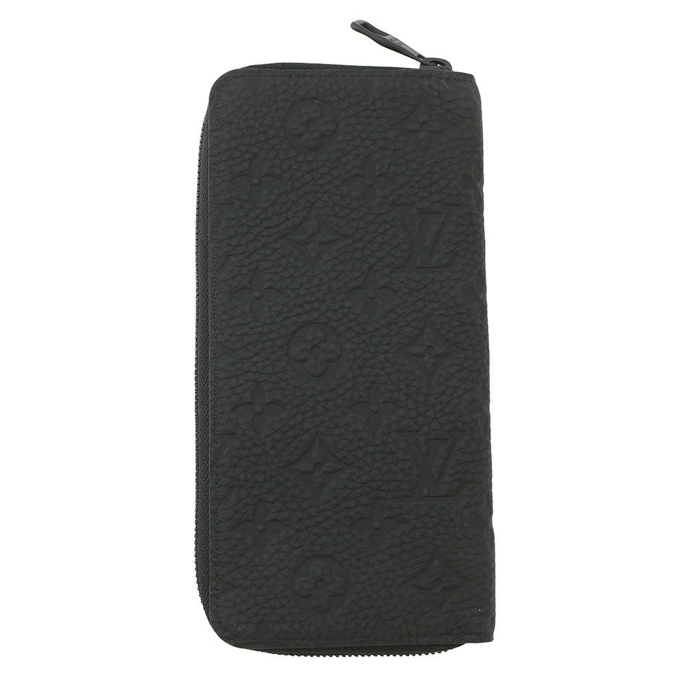 ルイヴィトン 長財布 モノグラム トリヨンレザー ジッピーウォレット・ヴェルティカル M69047 LOUIS VUITTON  財布 メンズ 黒