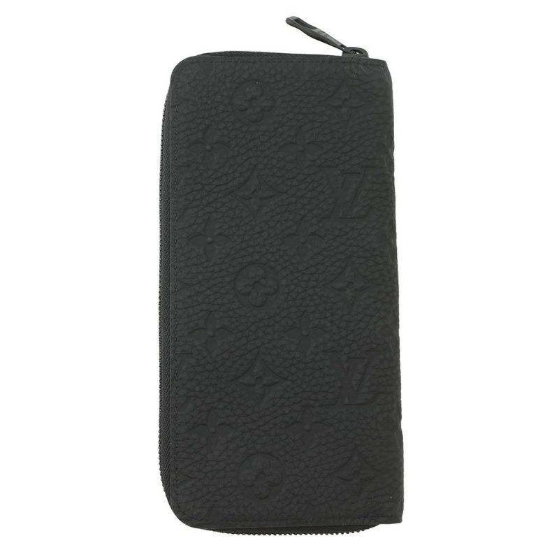 ルイヴィトン 長財布 モノグラム トリヨンレザー ジッピーウォレット・ヴェルティカル M69047 LOUIS VUITTON  財布 メンズ 黒