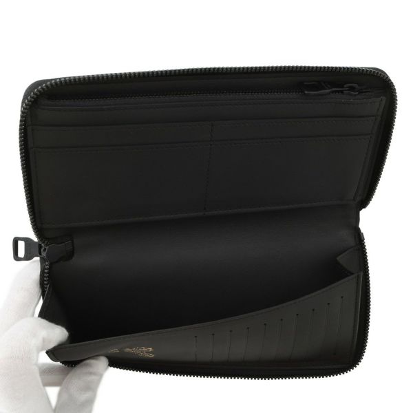 ルイヴィトン 長財布 モノグラム トリヨンレザー ジッピーウォレット・ヴェルティカル M69047 LOUIS VUITTON  財布 メンズ 黒