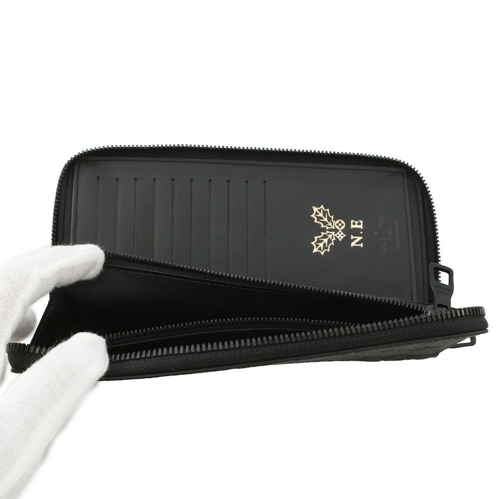 ルイヴィトン 長財布 モノグラム トリヨンレザー ジッピーウォレット・ヴェルティカル M69047 LOUIS VUITTON  財布 メンズ 黒
