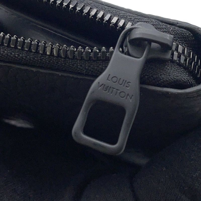 ルイヴィトン 長財布 モノグラム トリヨンレザー ジッピーウォレット・ヴェルティカル M69047 LOUIS VUITTON  財布 メンズ 黒