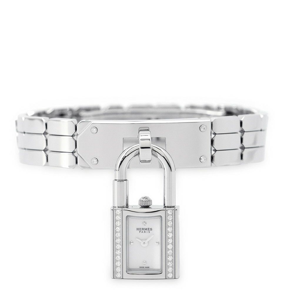 エルメス ケリーウォッチ ダイヤベゼル KE4.130.130 HERMES 腕時計  