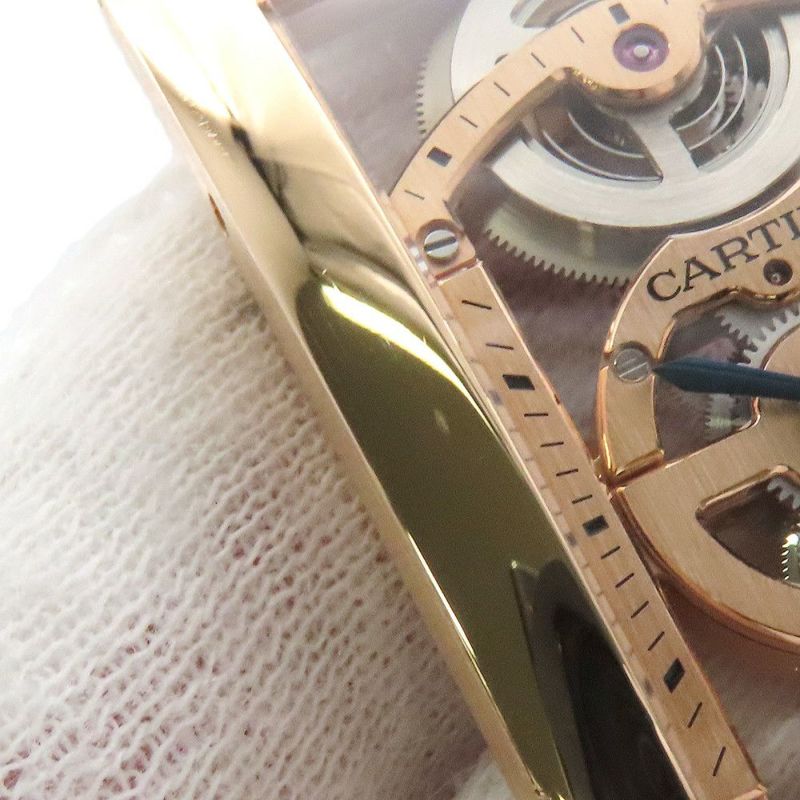 カルティエ タンク サントレ LM 100本限定 WHTA0008 Cartier 腕時計 スケルトン文字盤