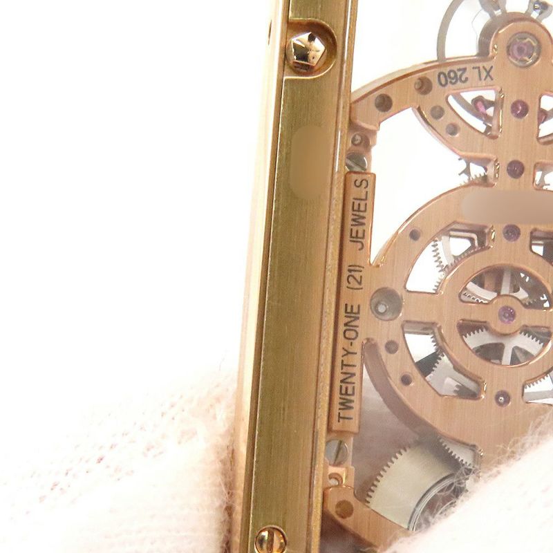 カルティエ タンク サントレ LM 100本限定 WHTA0008 Cartier 腕時計 スケルトン文字盤