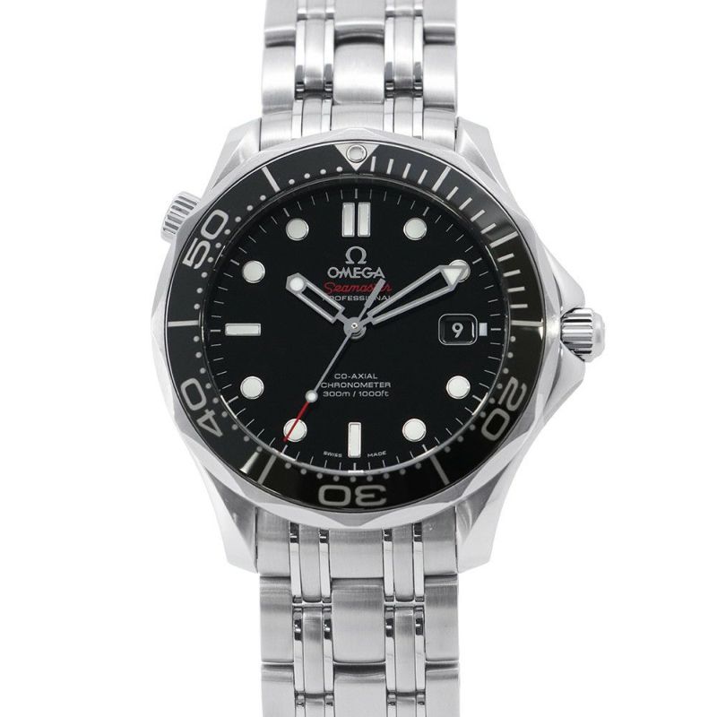 オメガ シーマスター ダイバー 300 プロフェッショナル コーアクシャル 212.30.41.20.01.003 OMEGA 腕時計 黒文字盤