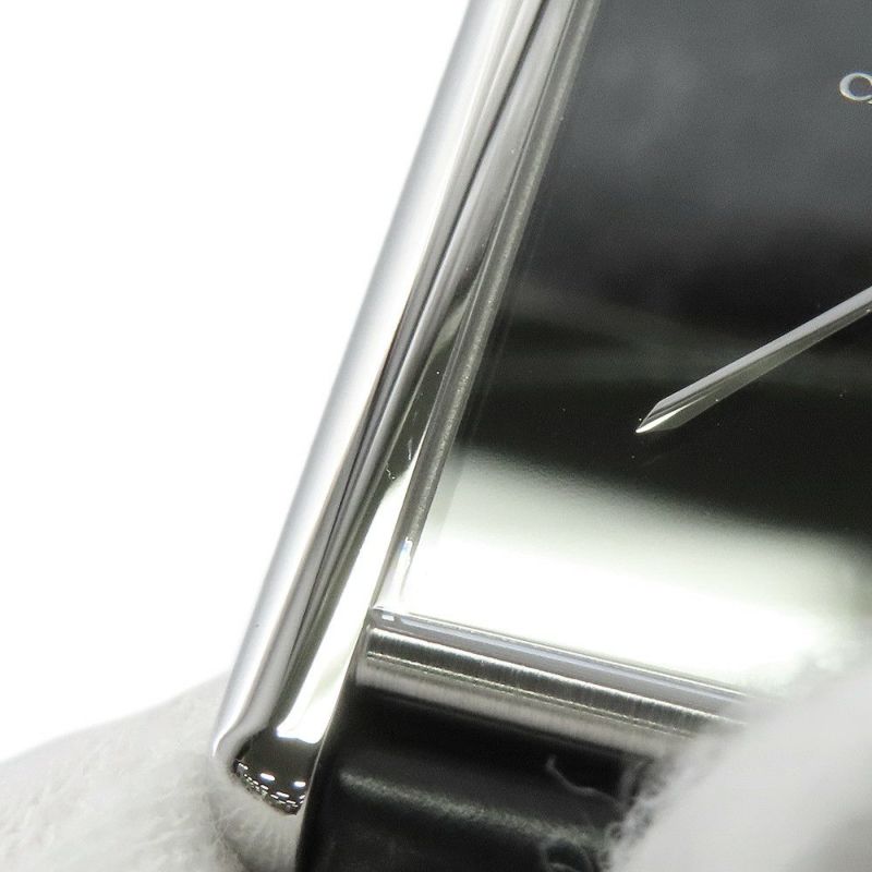 カルティエ タンク マスト ドゥ カルティエ ウォッチ LM WSTA0072 Cartier 腕時計 黒文字盤