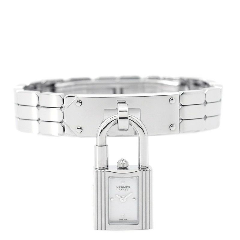 エルメス ケリーウォッチ KE4.110 HERMES 腕時計 スパークリングホワイトラッカー文字盤