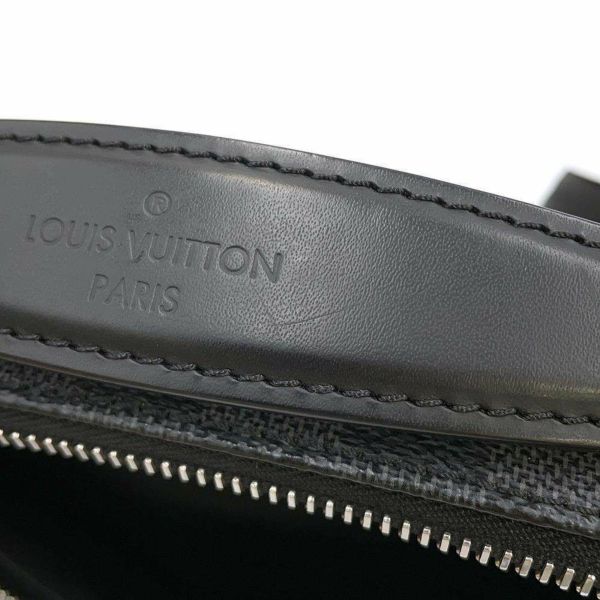 ルイヴィトン ボディバッグ ダミエ・グラフィット アンブレール N41289 LOUIS VUITTON ウエストポーチ 黒 ブラック