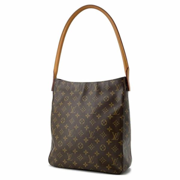 ルイヴィトン ショルダーバッグ モノグラム ルーピングGM M51145 LOUIS VUITTON ワンショルダー