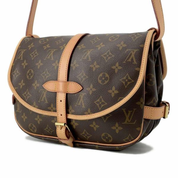 ルイヴィトン ショルダーバッグ モノグラム ソミュール30 M42256 LOUIS VUITTON 旧型 メッセンジャーバッグ