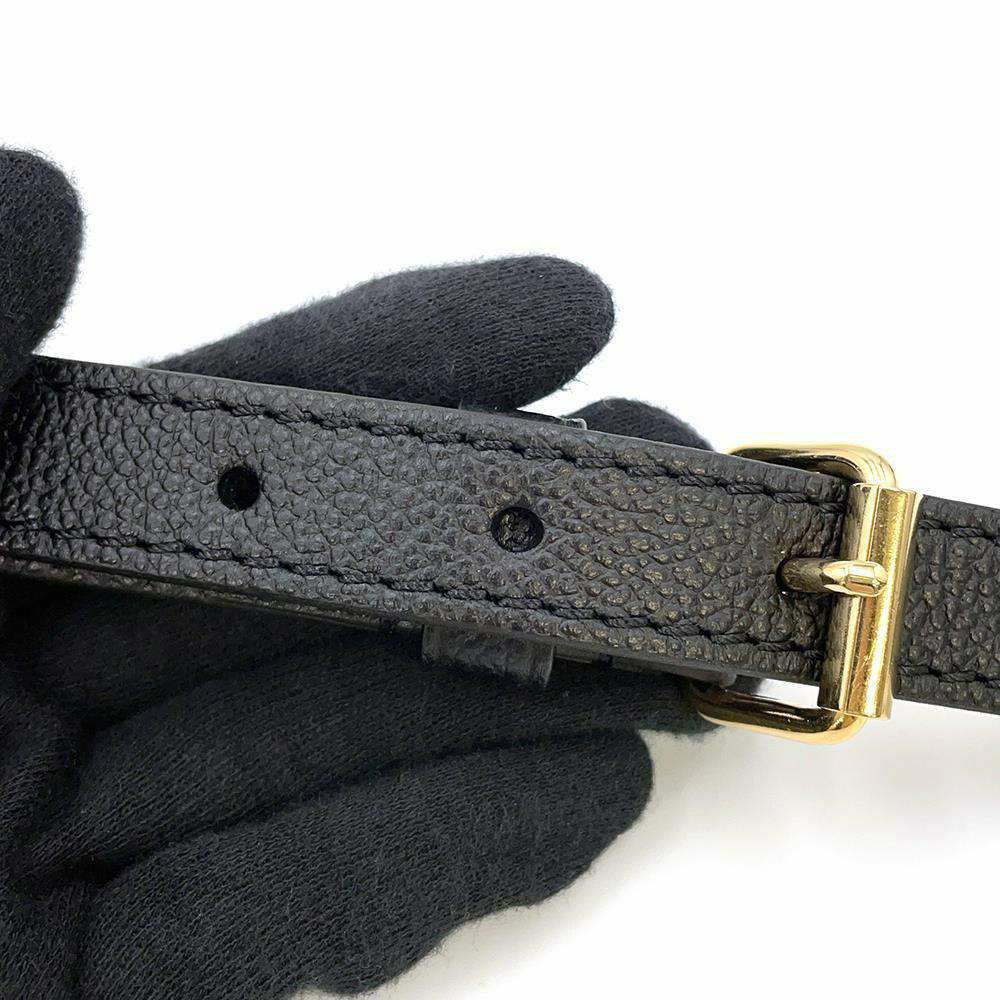 ルイヴィトン ハンドバッグ モノグラム・アンプラント オンザゴーPM M45653 黒 ブラック 2wayショルダーバッグ ミニトート