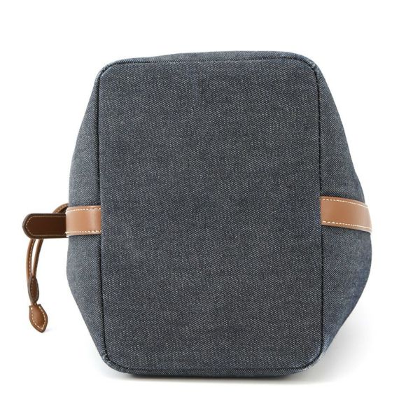 ミュウミュウ ショルダーバッグ バケットバッグ デニム レザー 5BE089 MIUMIU ワンショルダー