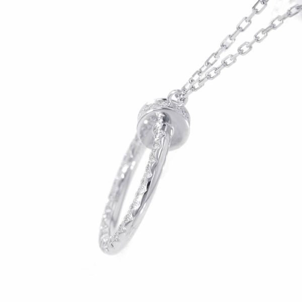 カルティエ ネックレス ジュスト アン クル ネックレス ダイヤモンド 36P 計0.38ct K18WG B7224898