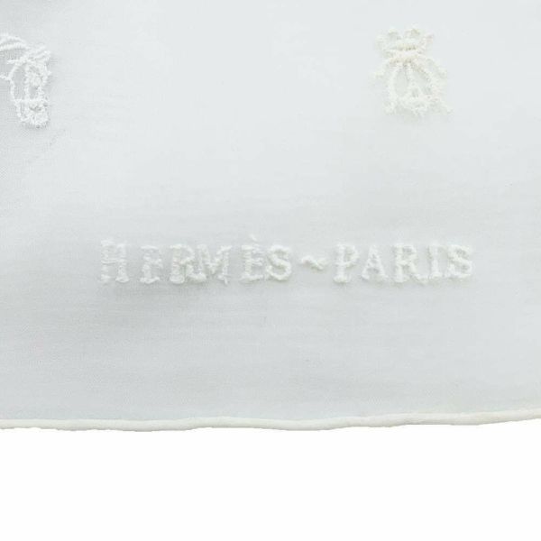 エルメス スカーフ カレ100 マルチチャーム シルク HERMES シルクモスリン 白