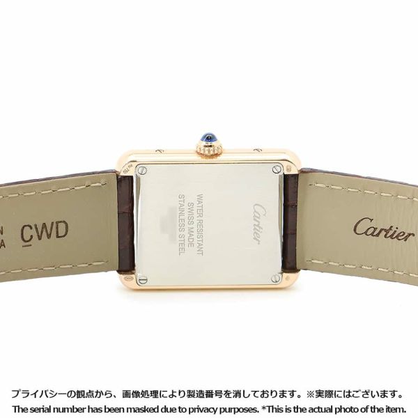 カルティエ タンクソロ SM W5200024 Cartier 腕時計 レディース シルバー文字盤