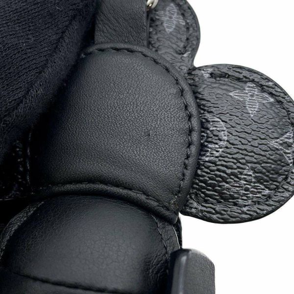 ルイヴィトン バッグチャーム モノグラム・エクリプス ポルト クレ ドゥドゥ ヴィヴィエンヌ MP1998 黒