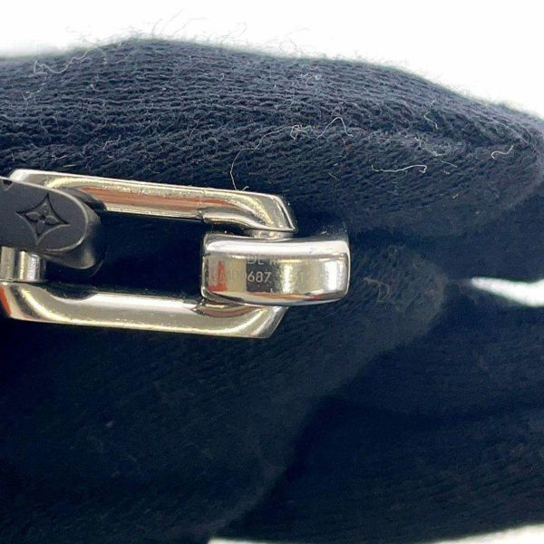 Louis Vuitton レザーバングル 黒 Louis Vuitton Hockenheim Bracelet Black