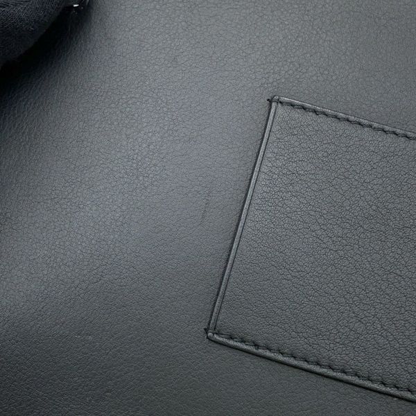 ロエベ ショルダーバッグ ダイスポケット DICE POKET レザー C630R12X01 LOEWE ポシェット 黒