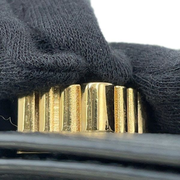 ロエベ ショルダーバッグ ダイスポケット DICE POKET レザー C630R12X01 LOEWE ポシェット 黒