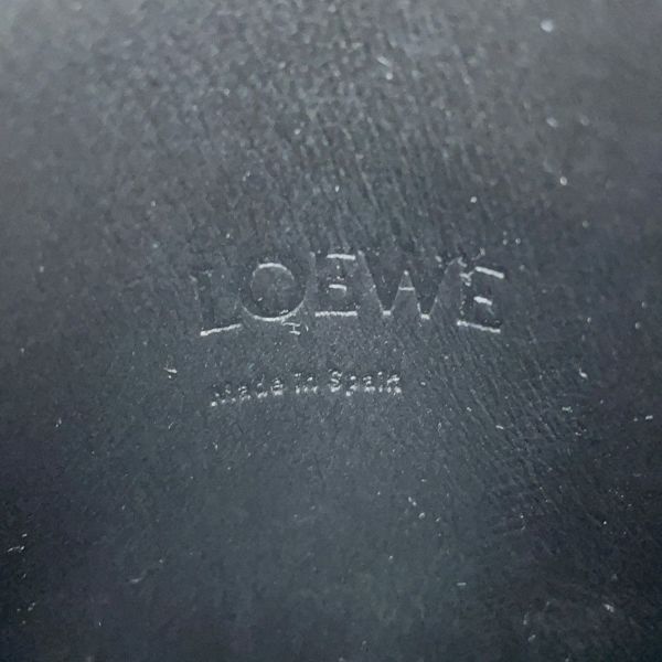 ロエベ ショルダーバッグ ダイスポケット DICE POKET レザー C630R12X01 LOEWE ポシェット 黒