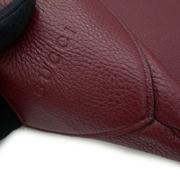 グッチ ショルダーバッグ GUCCI B ミディアム レザー 820169 GUCCI 2way ボルドー