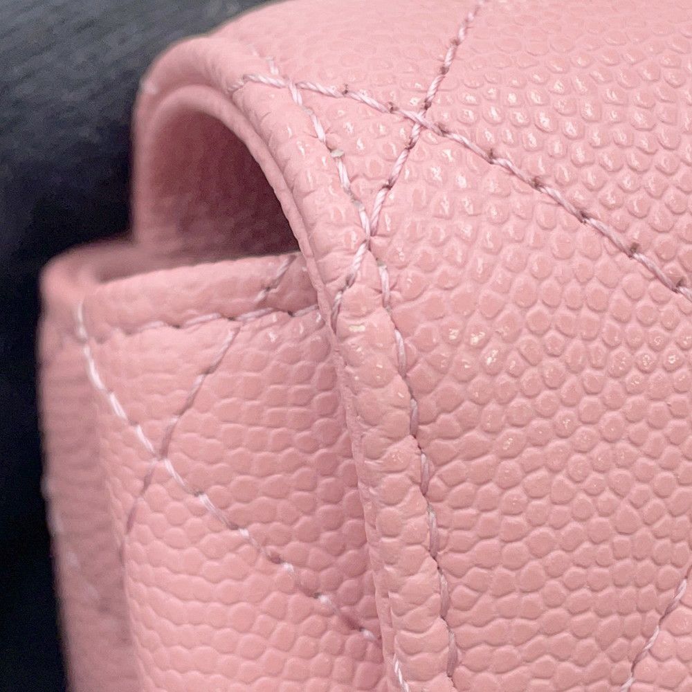 シャネル ハンドバッグ マトラッセ ココハンドル ミニミニ キャビアスキン AP4244 2wayチェーンショルダー