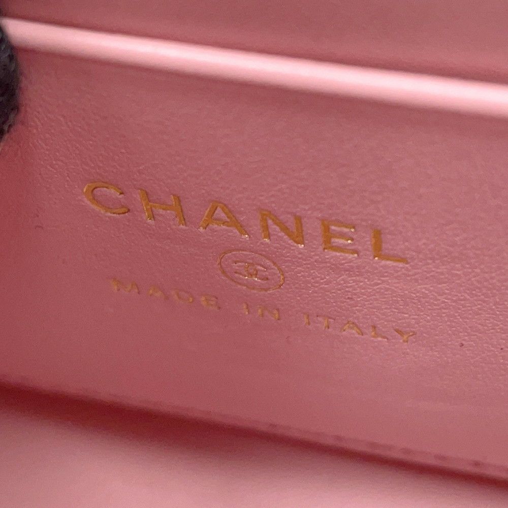 シャネル ハンドバッグ マトラッセ ココハンドル ミニミニ キャビアスキン AP4244 2wayチェーンショルダー