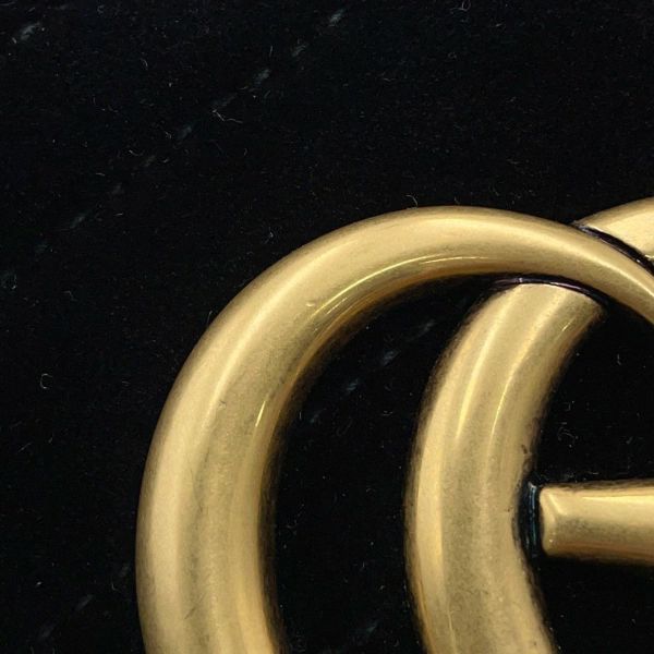 グッチ ショルダーバッグ GGマーモント バンビ ベロア 447632 GUCCI 黒