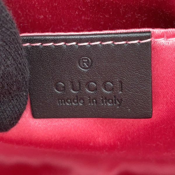 グッチ ショルダーバッグ GGマーモント バンビ ベロア 447632 GUCCI 黒