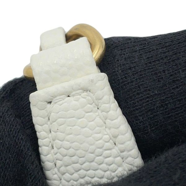 シャネル ハンドバッグ マトラッセ ココマーク ココハンドル キャビアスキン A92990 CHANEL 2way 白