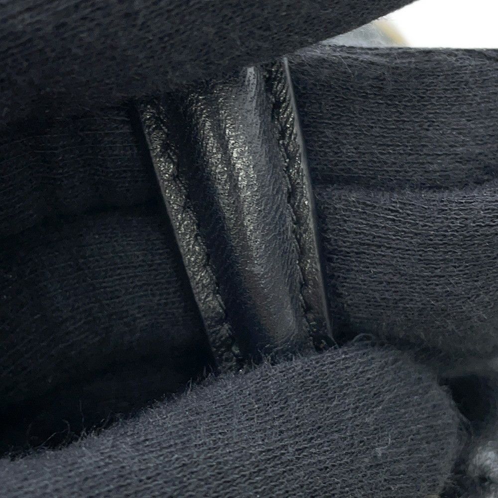 シャネル チェーンショルダーバッグ マトラッセ ココマーク バニティバッグ ラムスキン AP1472 CHANEL 黒