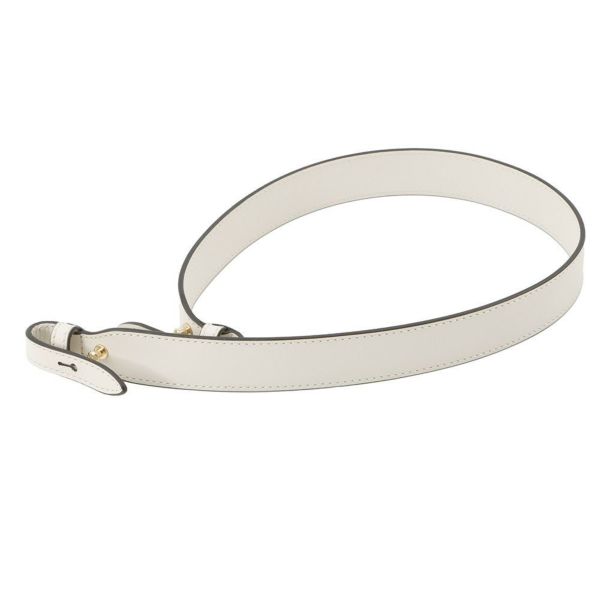 グッチ ショルダーバッグ シルヴィ レザー 421882 GUCCI 2way リボン 白