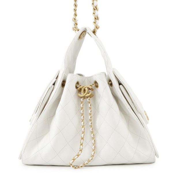 シャネル チェーンショルダーバッグ CHANEL25 スモール キャビアスキン