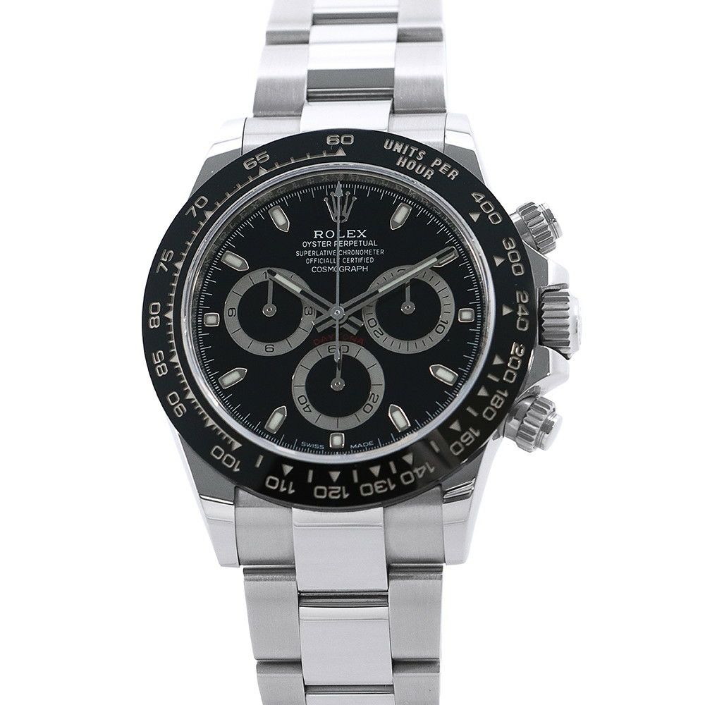 ロレックス コスモグラフ デイトナ ランダムシリアル ルーレット 116500LN ROLEX 腕時計 黒文字盤